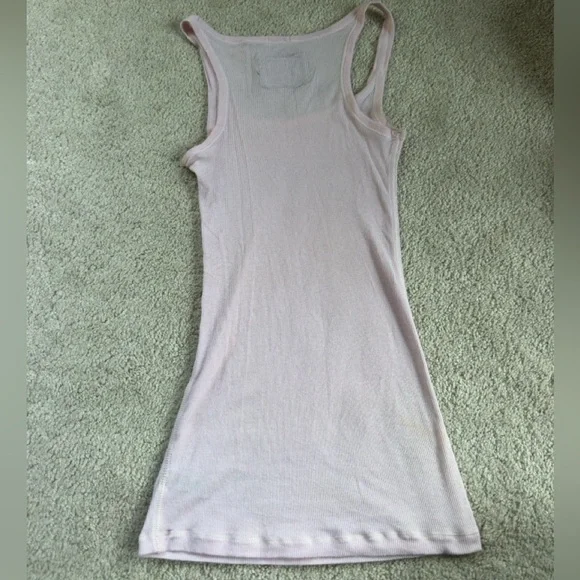 Abercrombie & Fitch Kids Light Pink Stretch Tank Top Size Large - Picture 4 of 6